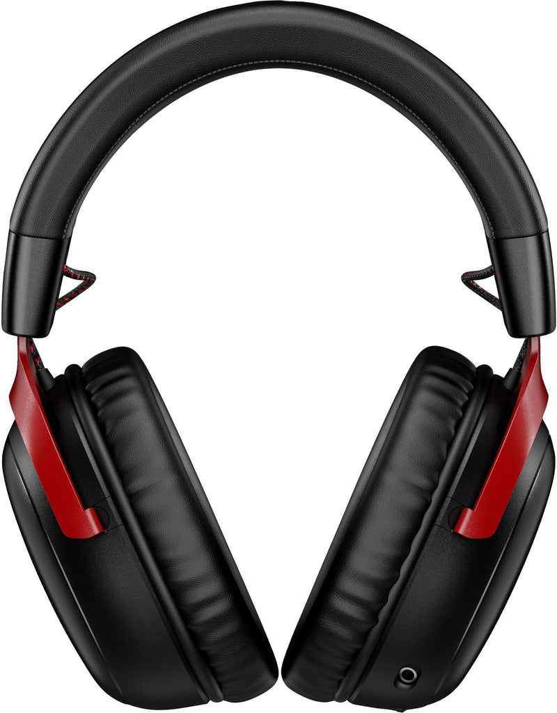 HyperX Cloud III wireless headphones with microphone, red