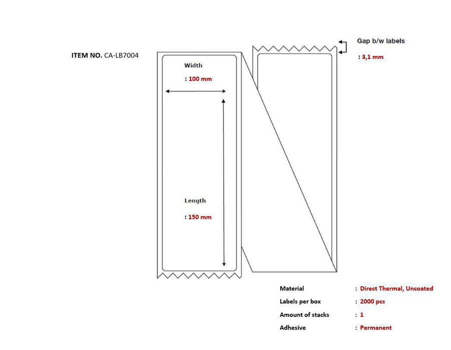 Direct Thermal, Uncoated,