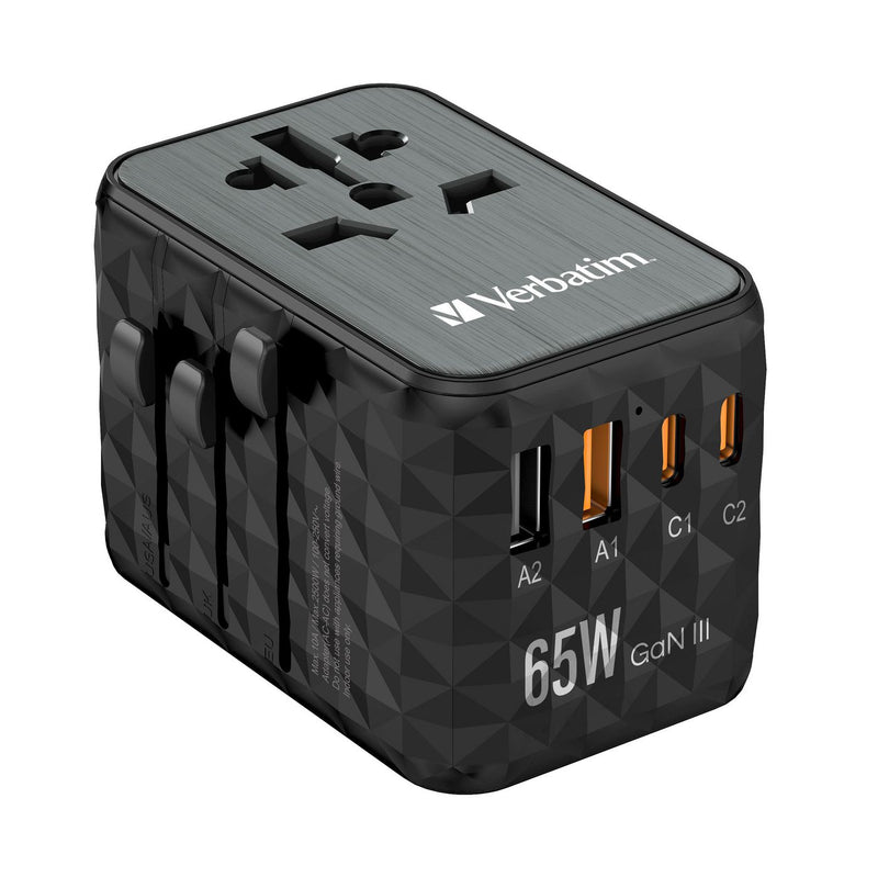 Travel Adapter with 2x USB-C