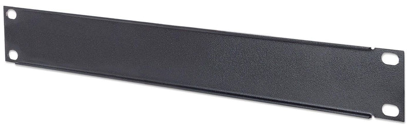 10IN BLANK PANEL 1U BLACK-