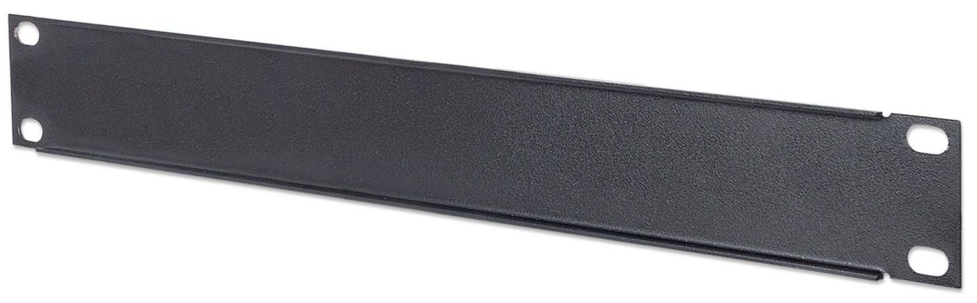 10IN BLANK PANEL 1U BLACK-
