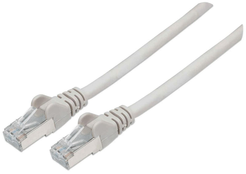 "Patchkabel Cat6a-Stecker/Cat7-Rohkabel 1,5m grau"