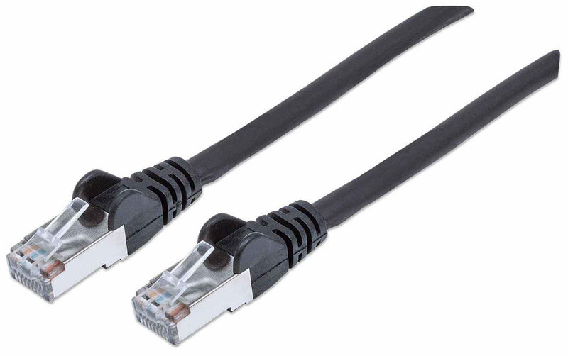 Patchkabel Cat6a-Stecker/Cat7-Rohkabel 2m sw