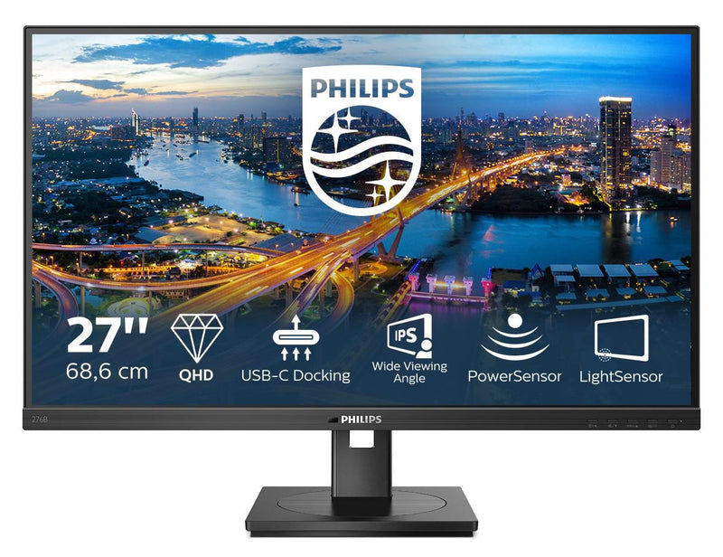 monitor with USB-C, 27,