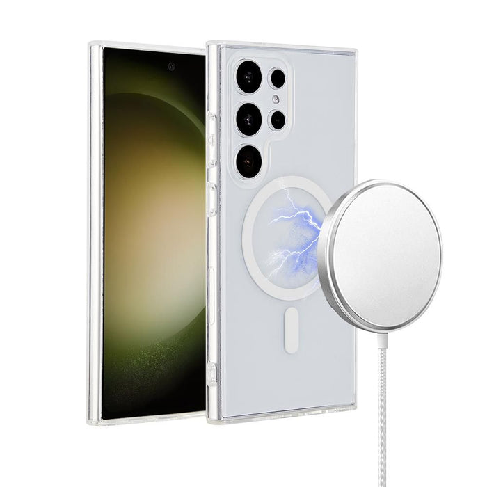 Galaxy Clear Magnetic Cover.