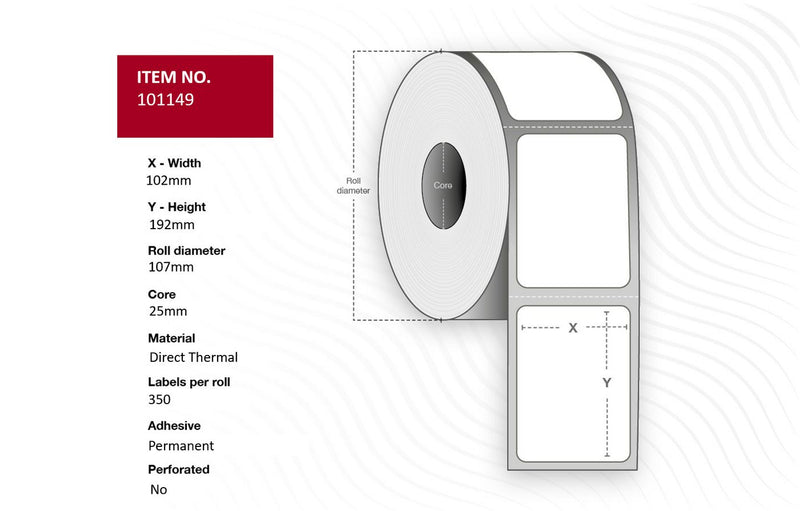 White. Uncoated. DT.