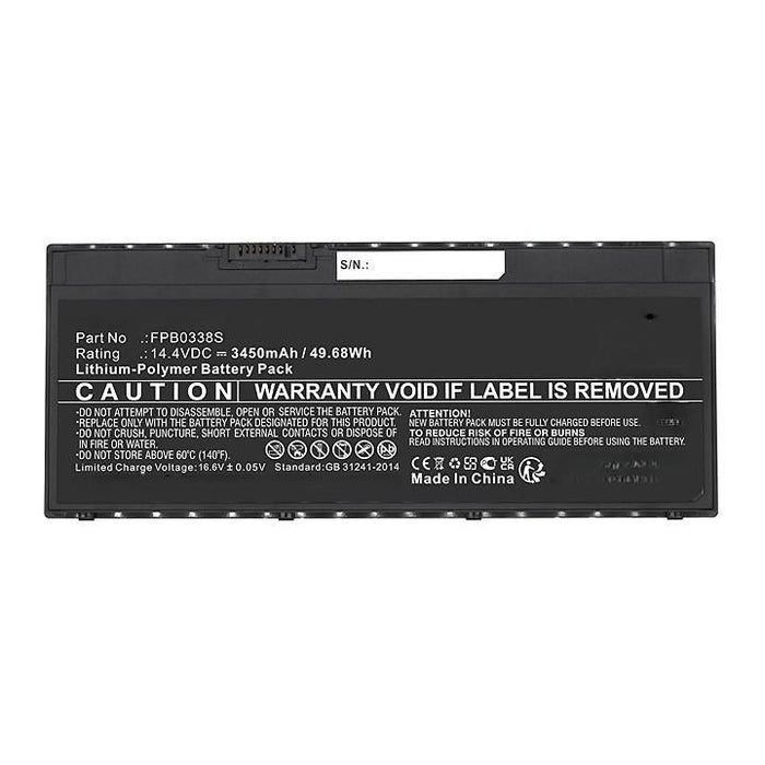 49.68Wh 14.4V 3450mAh Battery
