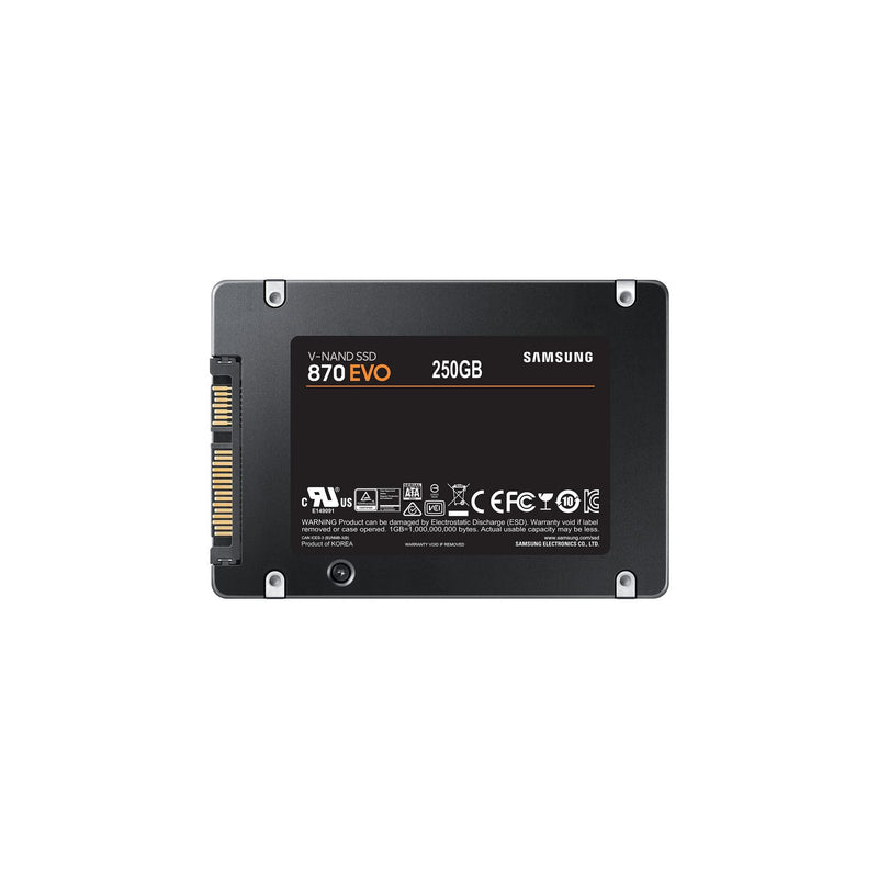 870 EVO, 250 GB, 2.5", 560