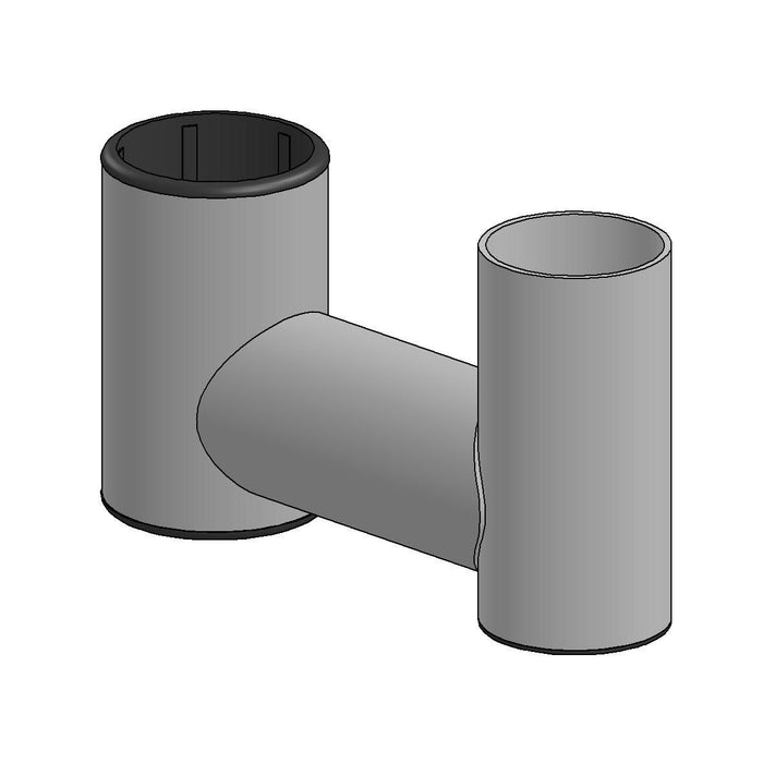 with 78mm end pole -BLACK-
