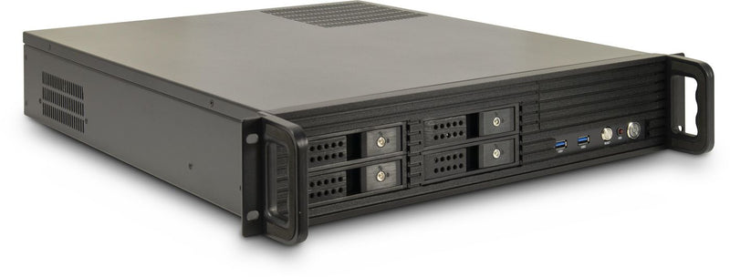 Inter-Tech IPC 2U-2504 (schwarz, 2 Hheneinheiten)
