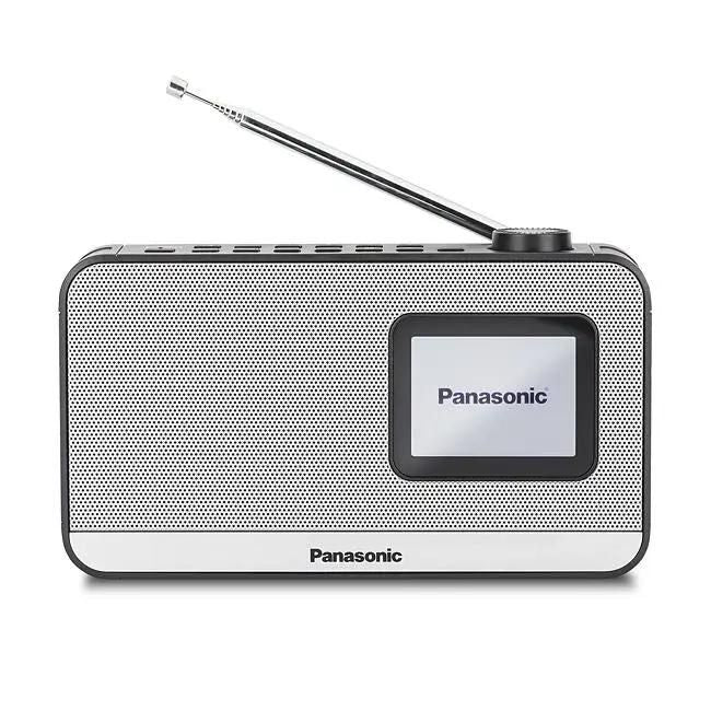 Panasonic RF-D15EG Tragbares DAB-Radio 3 Watt silver