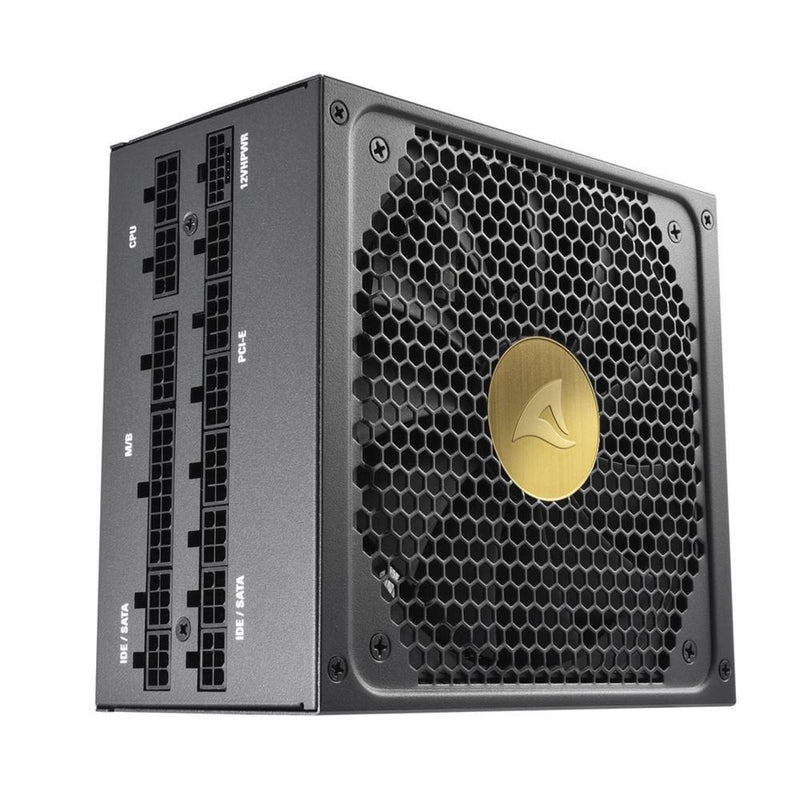 1300W Sharkoon REBEL P30 Gold 1300W ATX3.0 (schwarz, 1x 12VHPWR, 8x PCIe, Kabel-Management, 1300 Watt)