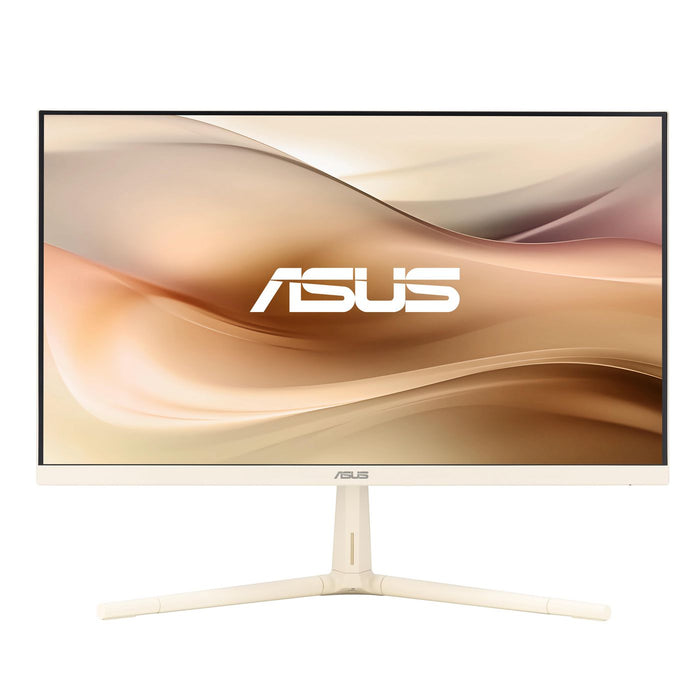 ASUS VU279CFE-M - LED monitor - gaming - 27" - 1920 x 1080 Full HD (1080p) @ 100 Hz - IPS - 250 cd/m  - 1300:1 - 1 ms - HDMI, USB-C - oat milk