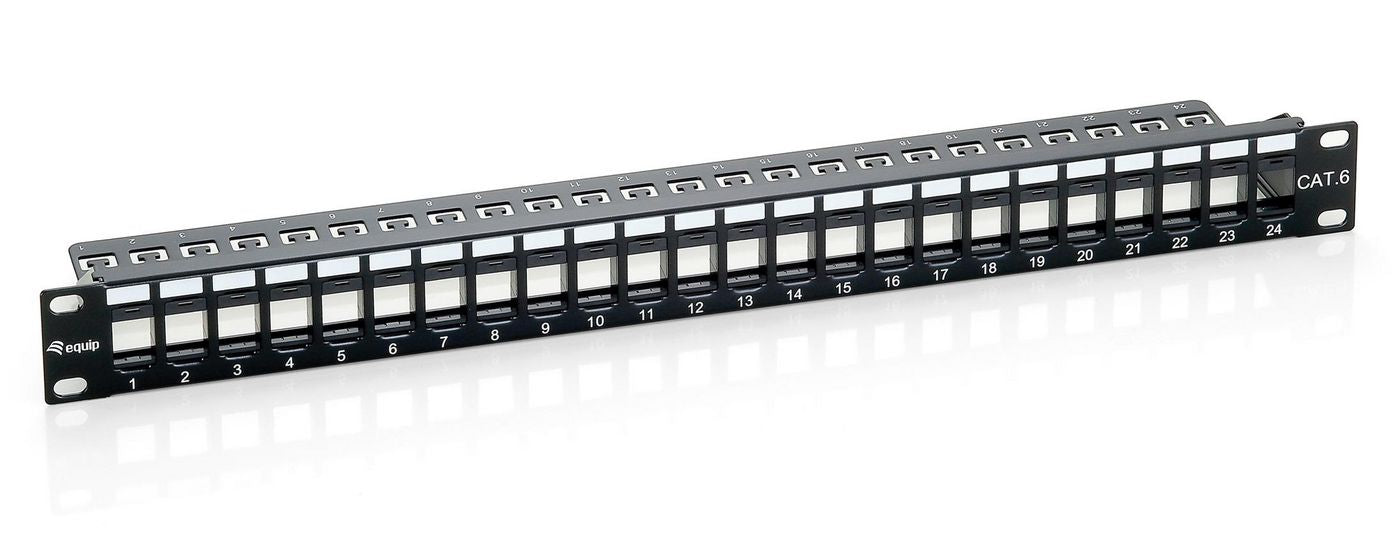 Unshielded Patch Panel, Black