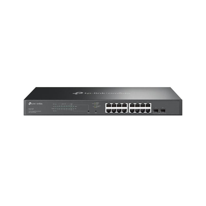 Switch With 16-Port Poe+