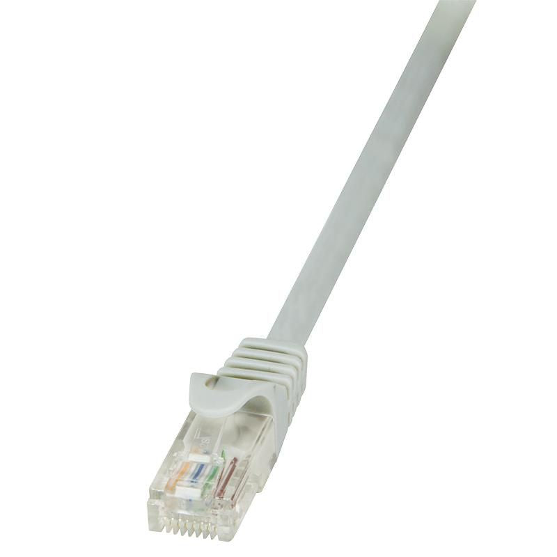 Logilink Patch Cable Cat.6 U/UTP grey 15m EconLine