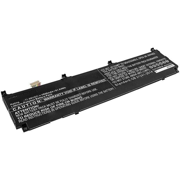 11.58V 7050mAh 81.64Wh Li-ion