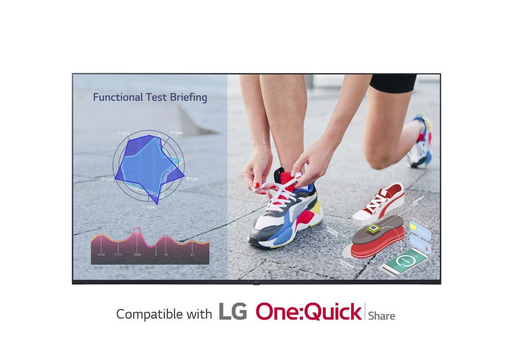 display 139.7 cm (55') IPS