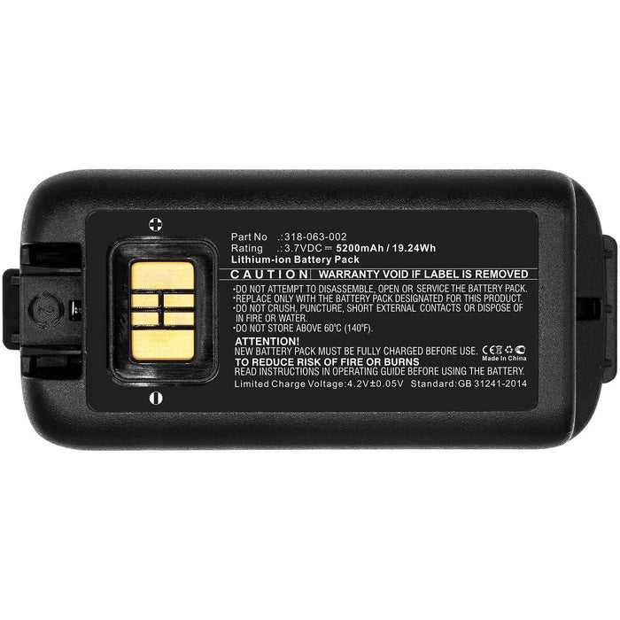5200mAh for Barcode Scanner