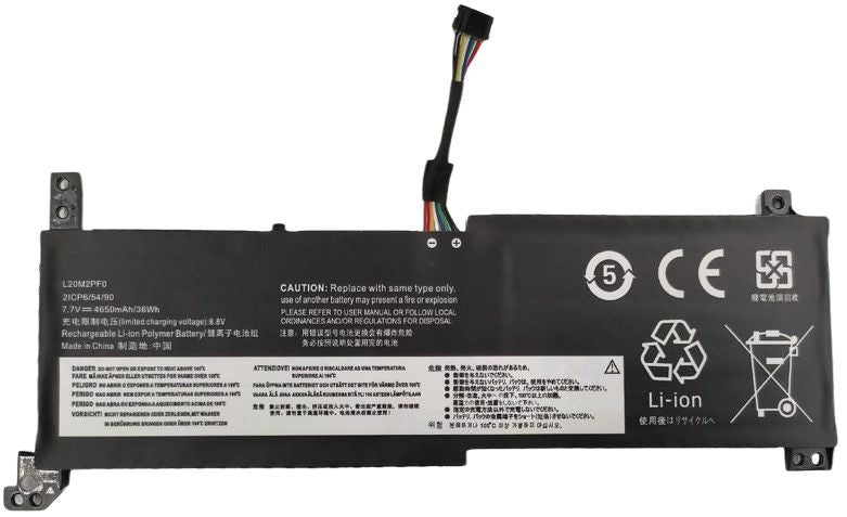 7.7V 4650mAh, Black