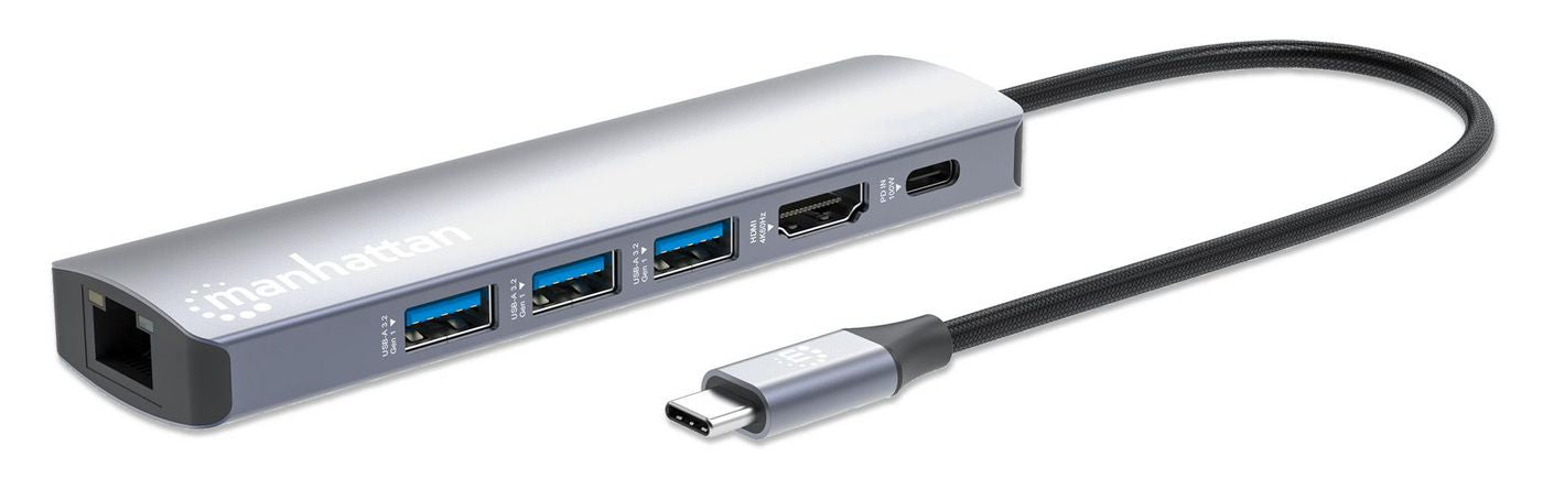 Ethernet, HDMI, USB-A (x3)