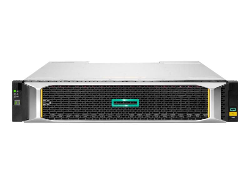 HPE Modular Smart Array 2060 10GbE iSCSI SFF Storage - 6th Generation - solid state drive array - 46 TB - 24 bays (SAS-3) - SSD 3.84 TB x 12 - iSCSI (