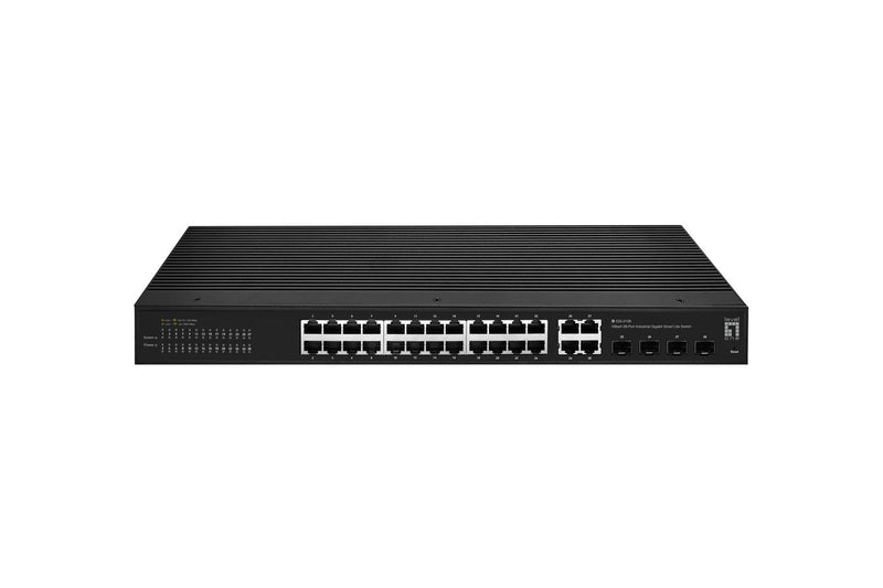 "Switch 28x GE IGS-2128 4xSFP. 24xRJ45 Ports sw"