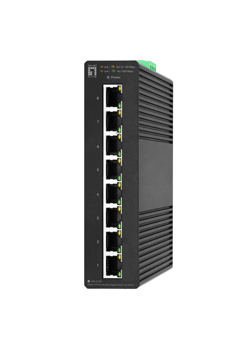 LevelOne IGS-2108 Hilbert 8-Port Gigabit Smart Lite Switch