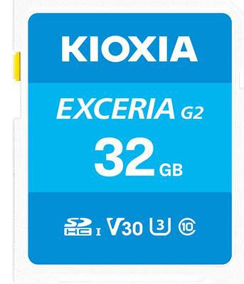 CARD KIOXIA SD-Card Exceria 32GB Gen 2.