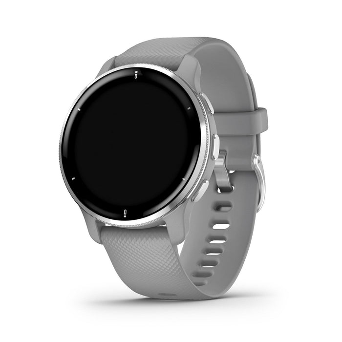 Garmin Venu 2 Plus GPS 3.3 cm (1.3") AMOLED 43 mm Digital 416 x 416 pixels Touchscreen Grey, Silver Wi-Fi GPS (satellite)