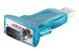 DSUB 9M, incl. USB cable