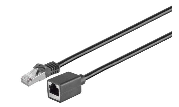 with mounting flange Black,