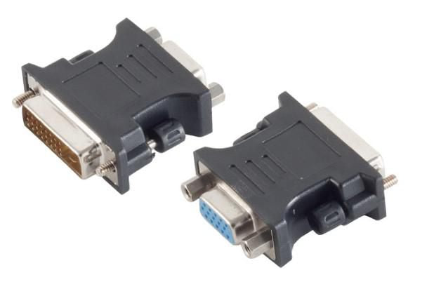 Adapter DVI-I 24+5 - HD15 F-M