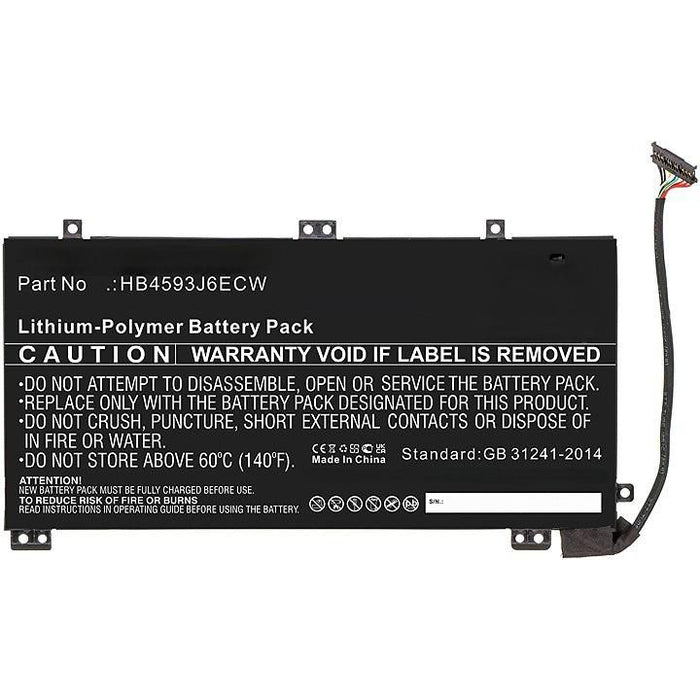 11.4V 3000mAh, Black