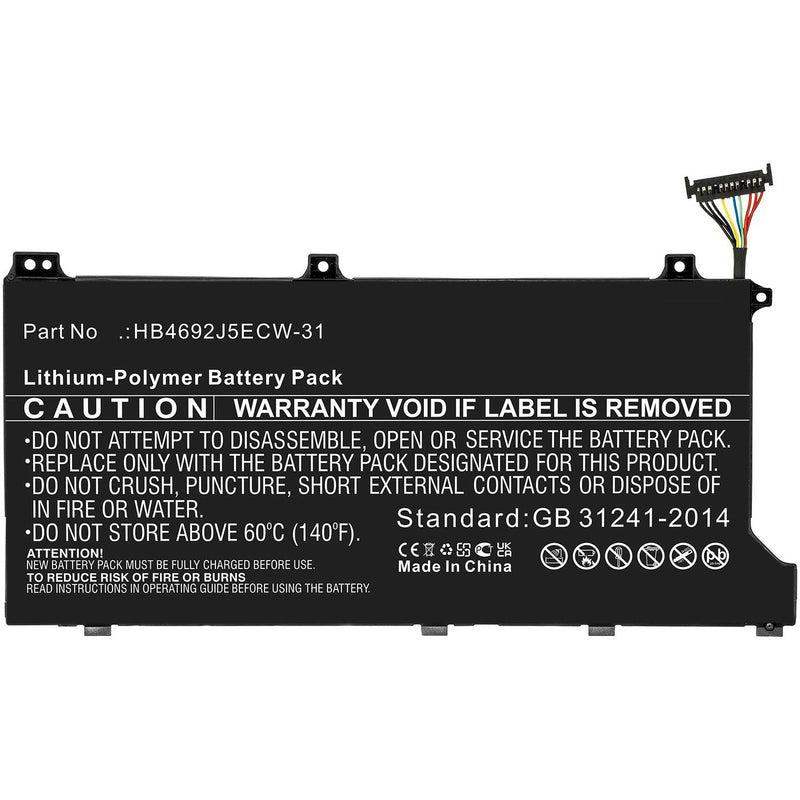 34.20Wh 11.4V 3000mAh