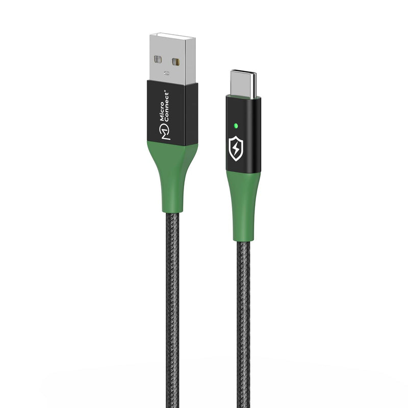 Cable 2m Black/Green Smart
