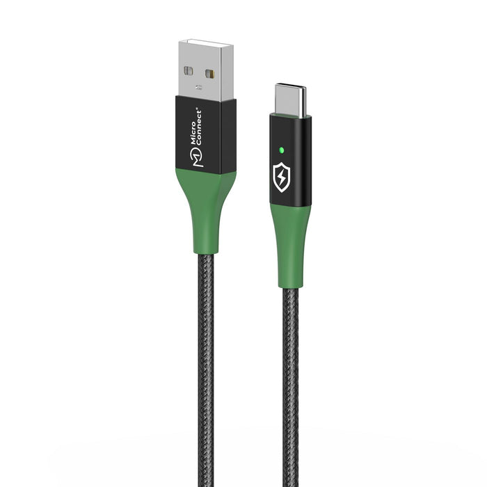 Cable 2m Black/Green Smart