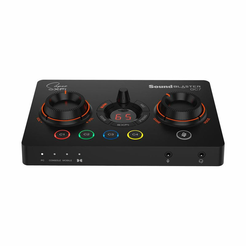Creative Labs Creative Sound Blaster GC7, sound card, DA converter and amplifier for game consoles,