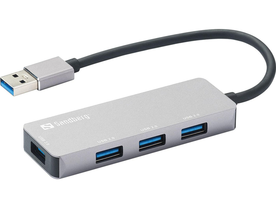USB-A Hub 1xUSB3.0+3x2.0