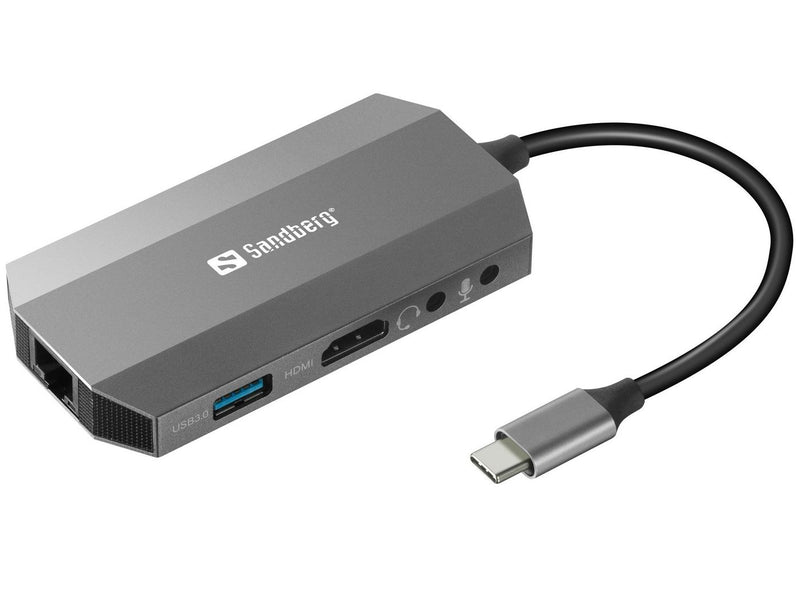 USB-C 6-in1 Travel Dock,
