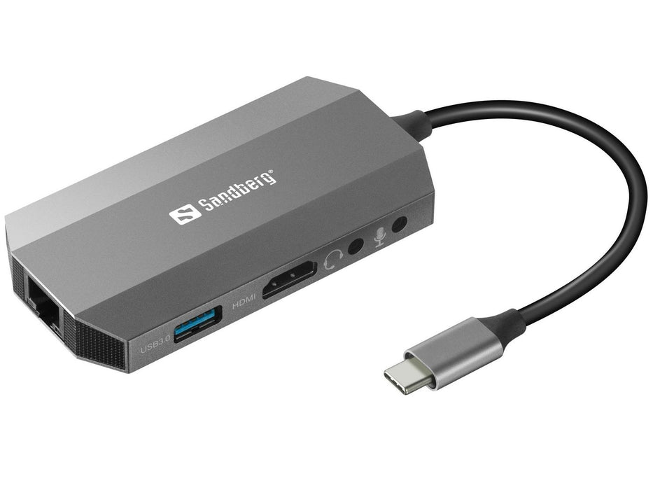 USB-C 6-in1 Travel Dock,