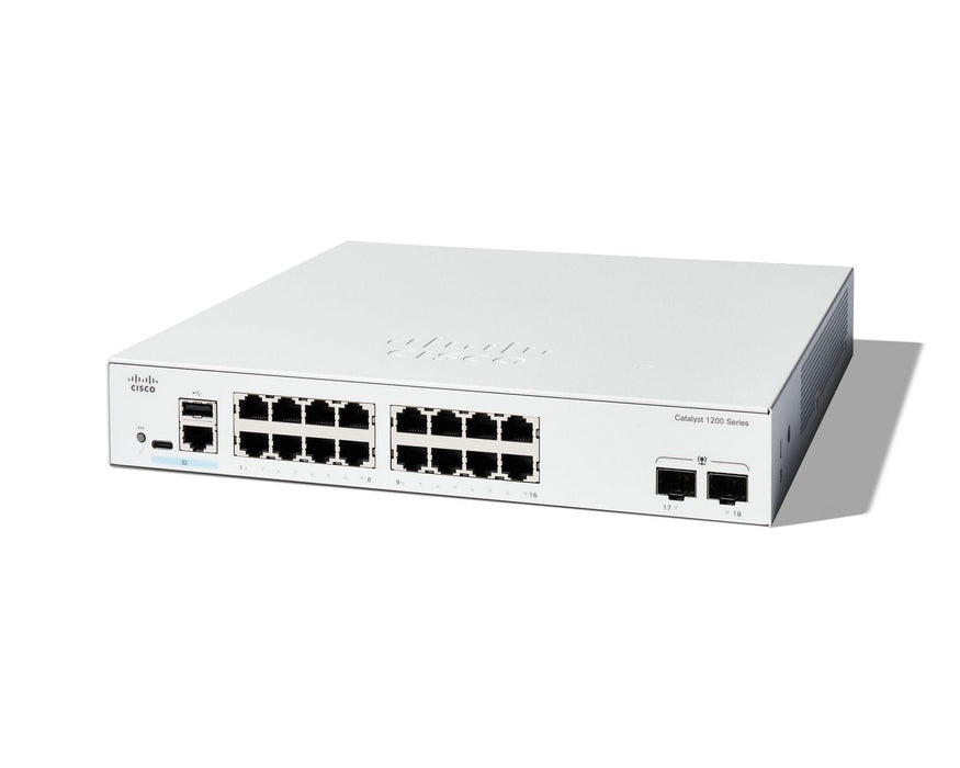 Switch, 16 Port GE, 2x1GE