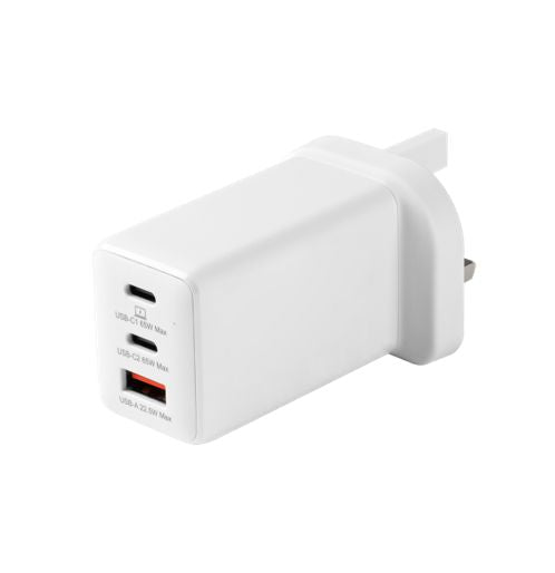 67W GaN. 2 x USB-C - 1 x