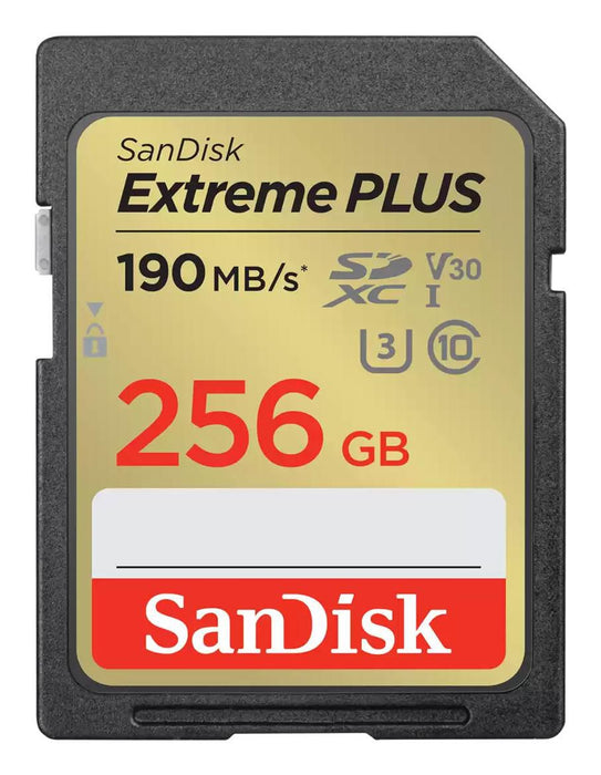 EXTREME PLUS 256GB SDXC MEMORY