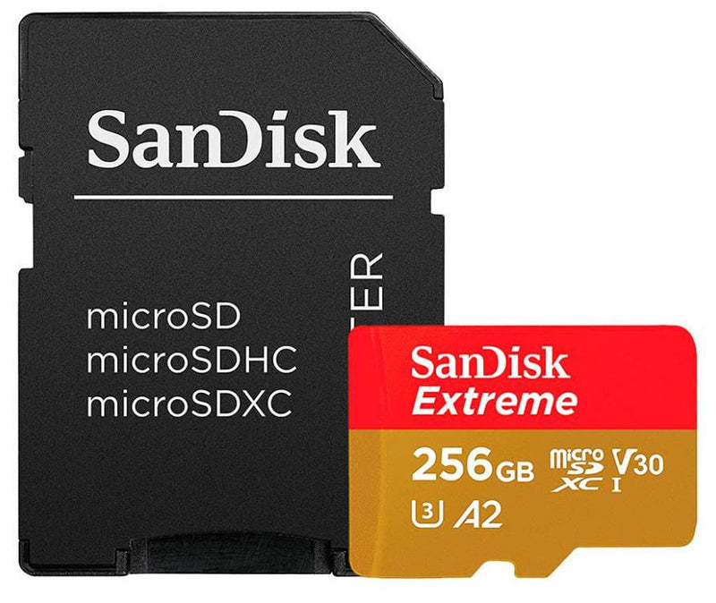 EXTREME PLUS MICROSDXC 256GB+SD