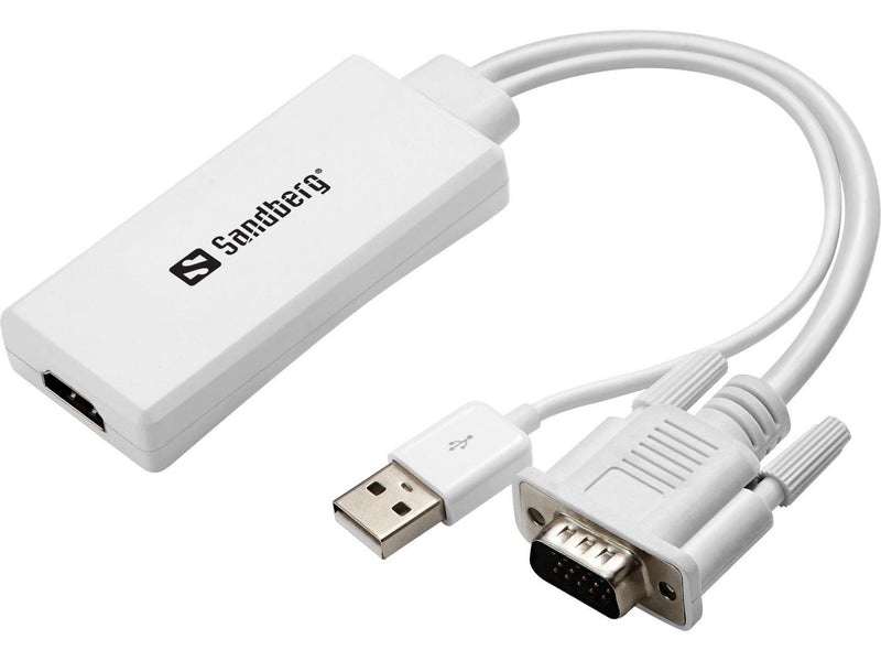 VGA+Audio to HDMI Converter,