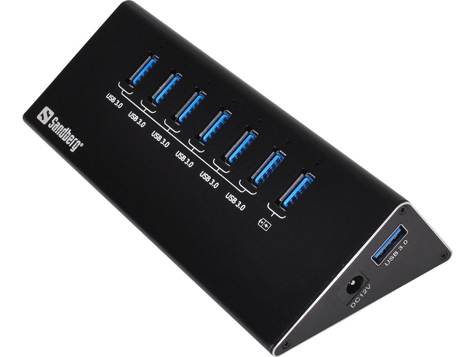 USB 3.0 Hub 6+1 ports, USB