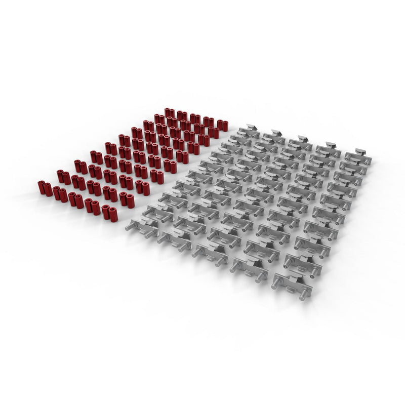 (50-pack) M6 Bolts & Nuts