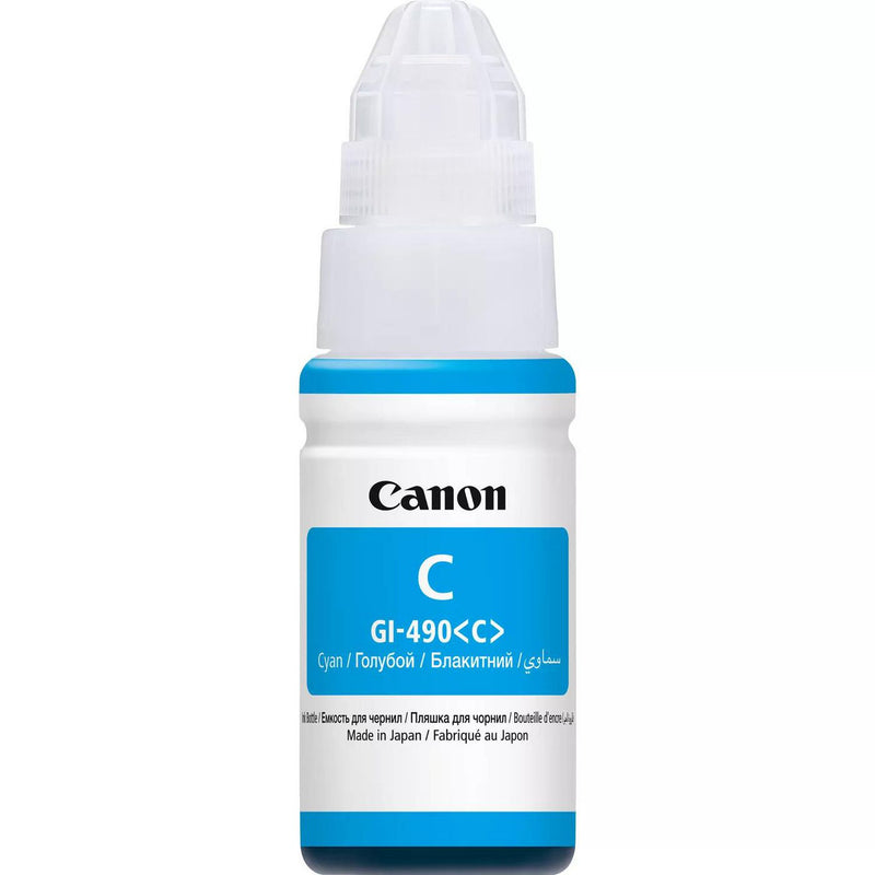 CYAN INK BOTTLE