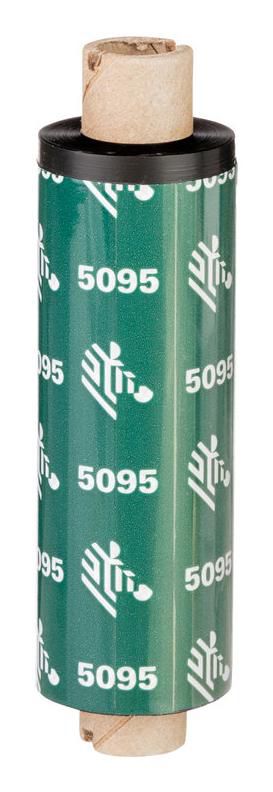 "Zebra 5095 Resin - Schwarz - 83 mm x 300 m - Farbband ZipShip Sample"